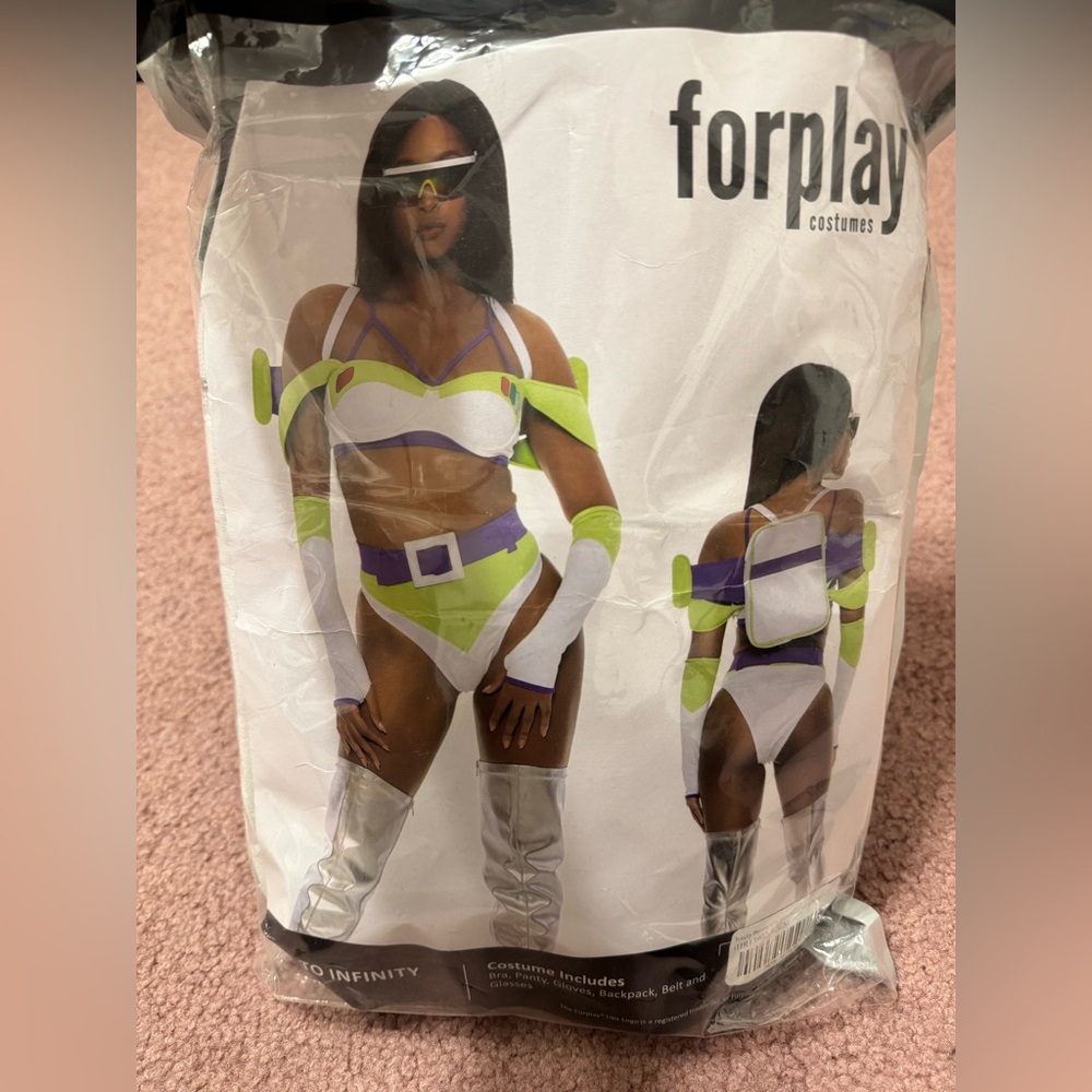 New S m forplay buzz lightyear Toy Story costume rave festival space astronaut